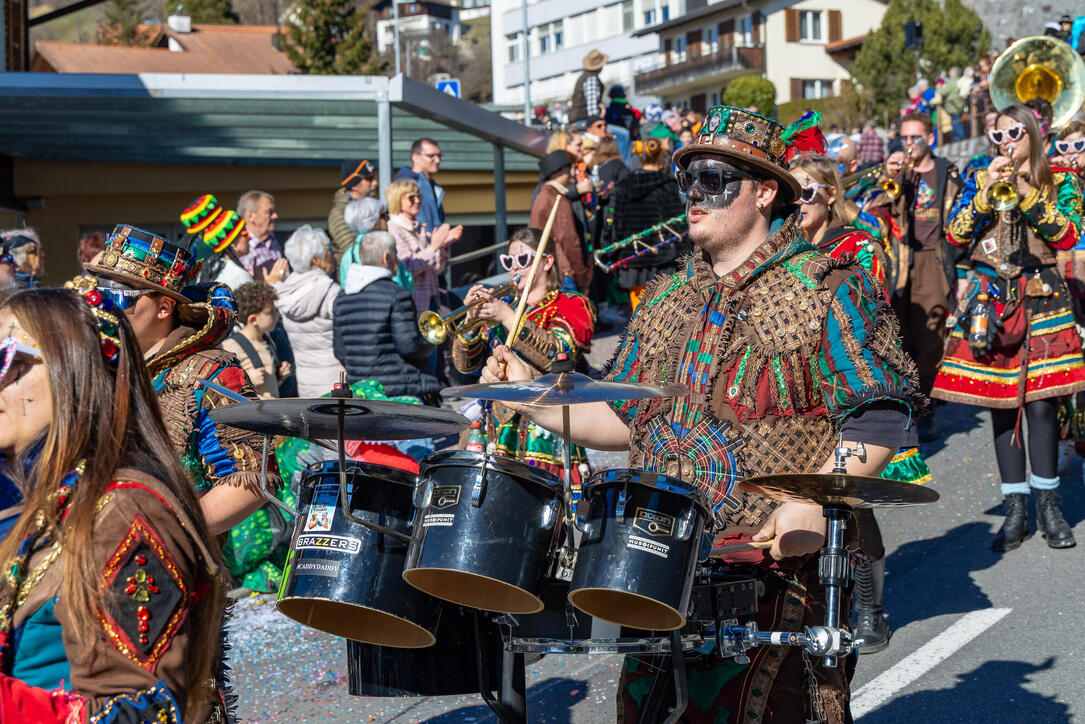 Fasnachtsumzug in Triesenberg (04.03.2025)