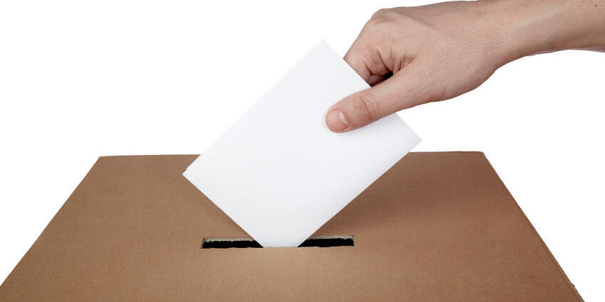 ballot voting vote box politics choice election