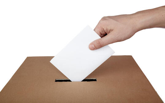 ballot voting vote box politics choice election