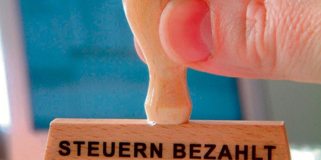 Steuern bezahlt, Stempel