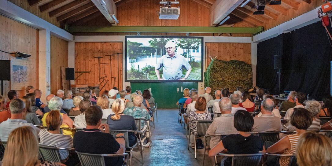 Präsentation Biodiversitätsfilm, Forstwerkhof Schaan