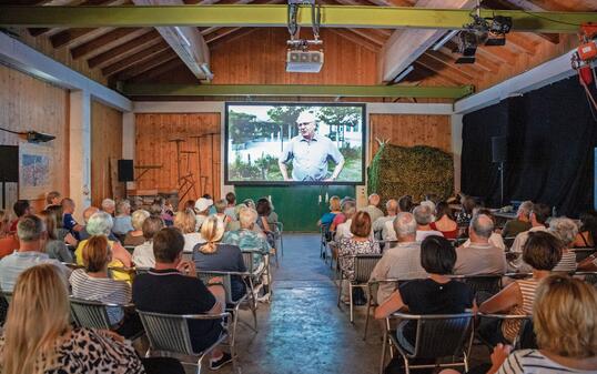 Präsentation Biodiversitätsfilm, Forstwerkhof Schaan