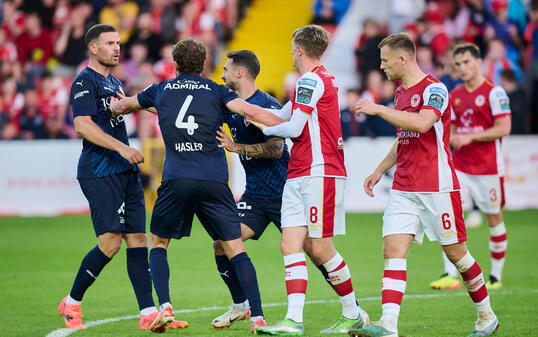 So knallhart körperbetont wie gegen St.Patrick’s Athletic wird die morgige Partie gegen den FC Thun bestimmt nicht.