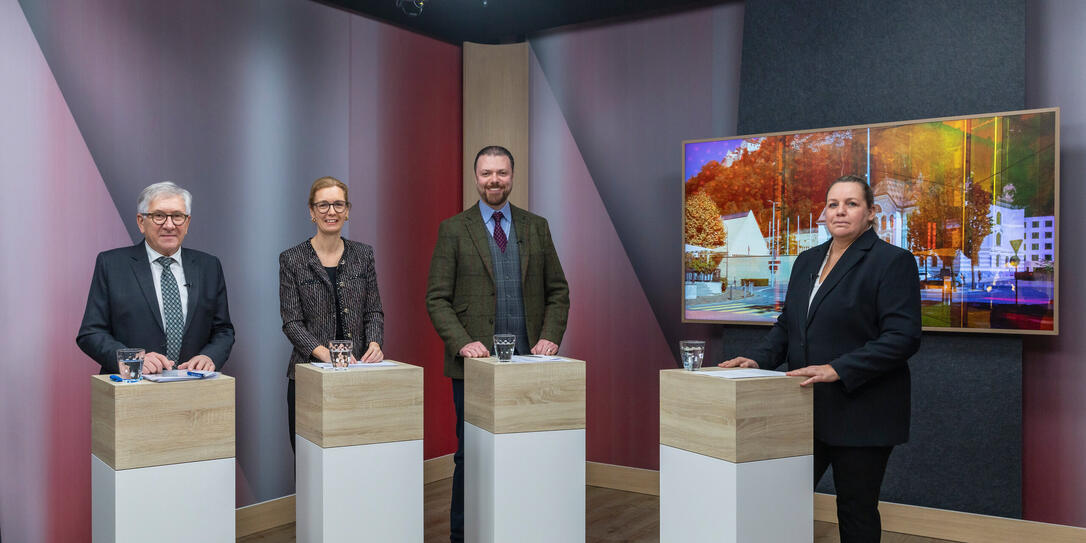 TV-Duell in Vaduz