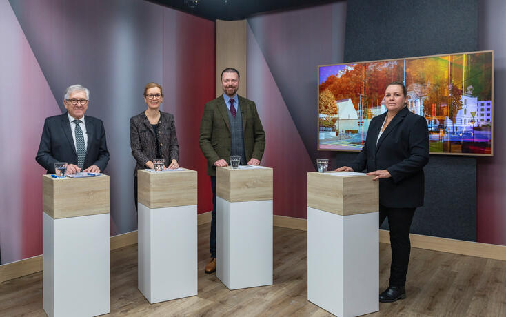 TV-Duell in Vaduz