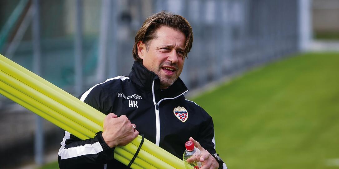 Liechtenstein Fussball LFV Training Nationalmannschaft