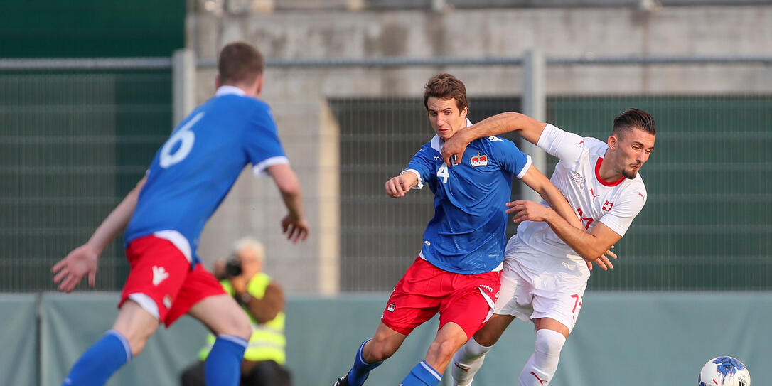 Fussball Liechtenstein U21 Liechtenstein - Schweiz