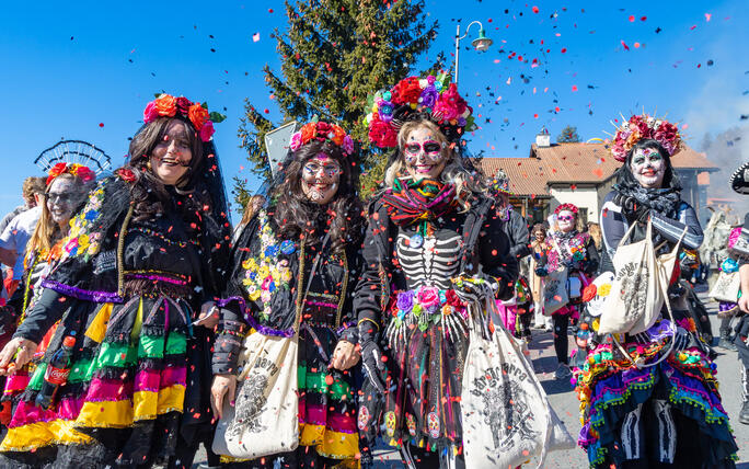 Fasnachtsumzug in Triesenberg (04.03.2025)