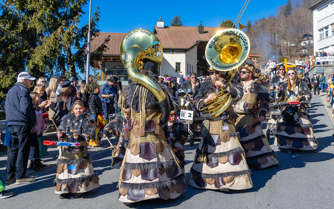 Fasnachtsumzug in Triesenberg (04.03.2025)