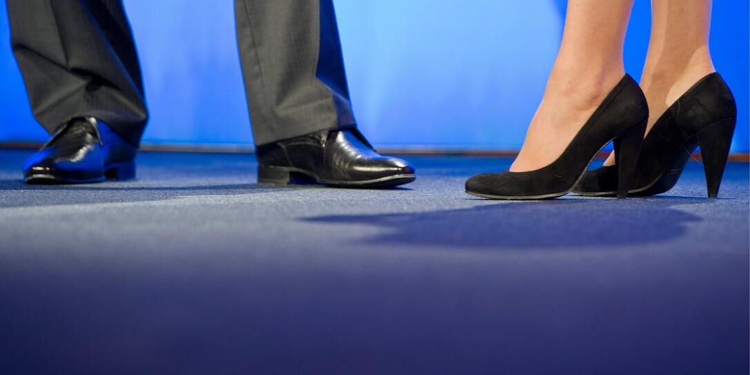 SCHUH, SCHUHE, HIGH HEELS, SWISS ECONOMIC FORUM, WIRTSCHAFTSTREFFEN, WIRTSCHAFTSFORUM,