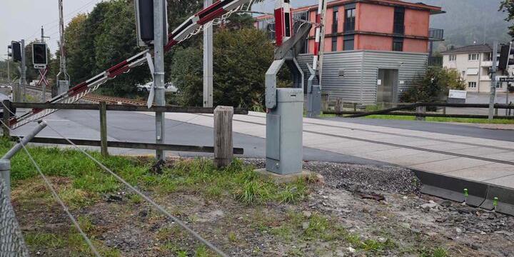 Verkehrsunfall Bahnübergang Schaan