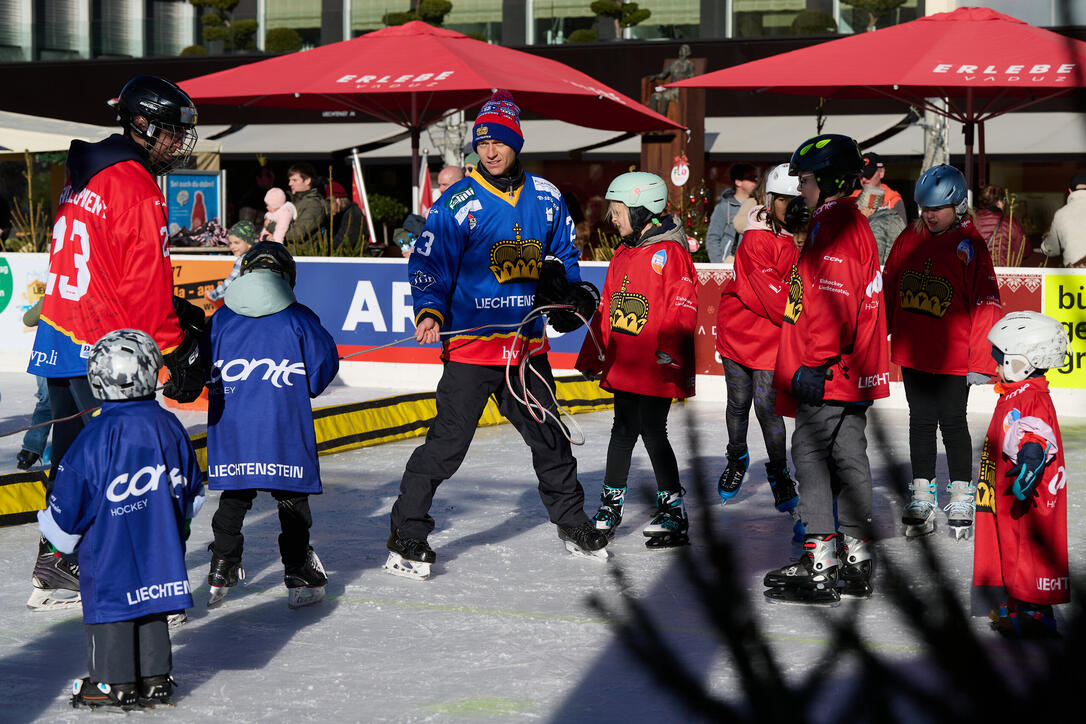 Eishockey-Schnupperkurs in Vaduz