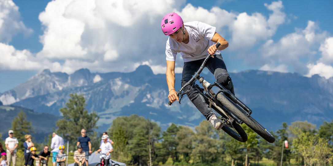 Eröffnung der Sport- und Freizeitanlage Blumenau Triesen