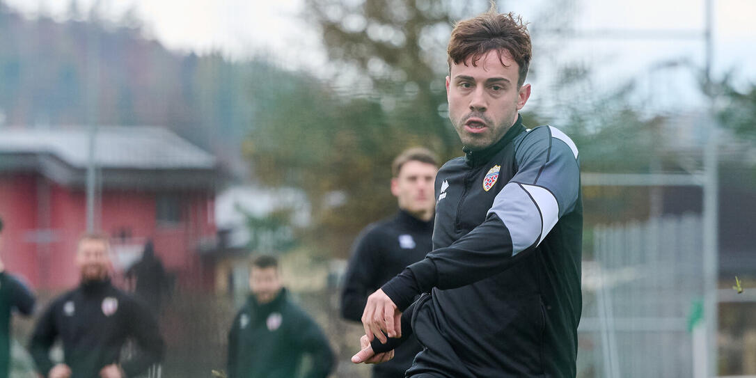 Zur Zeit hält sich Dennis Salanovic fit beim Stützpunkttraining  des LFV.