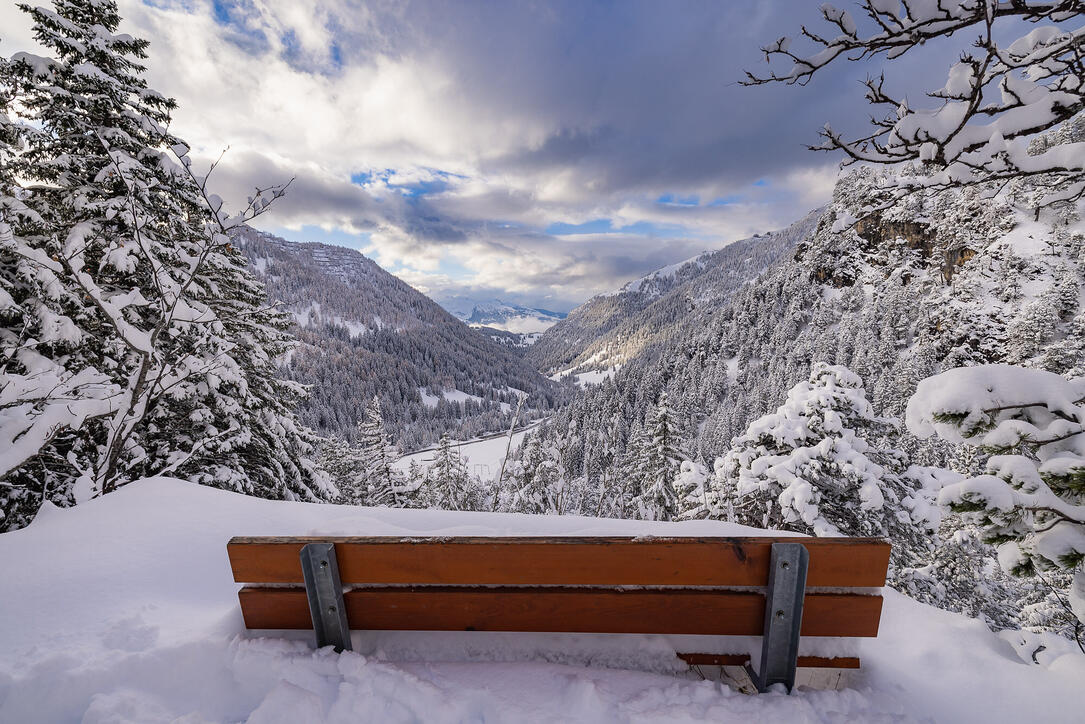 Der erste Schnee in Malbun und Steg