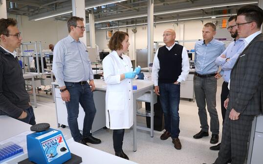 Besuch Labormedizinisches Zentrum Dr Risch Ostschweiz AG