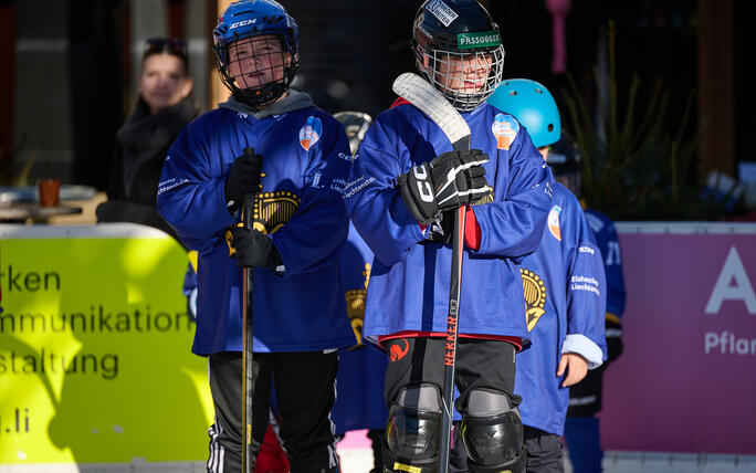 Eishockey-Schnupperkurs in Vaduz