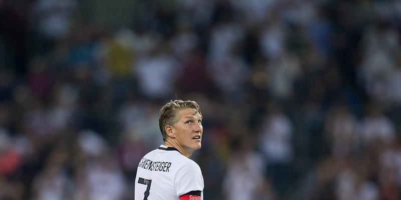 Bastian Schweinsteiger trat ein letztes Mal für Deutschland auf