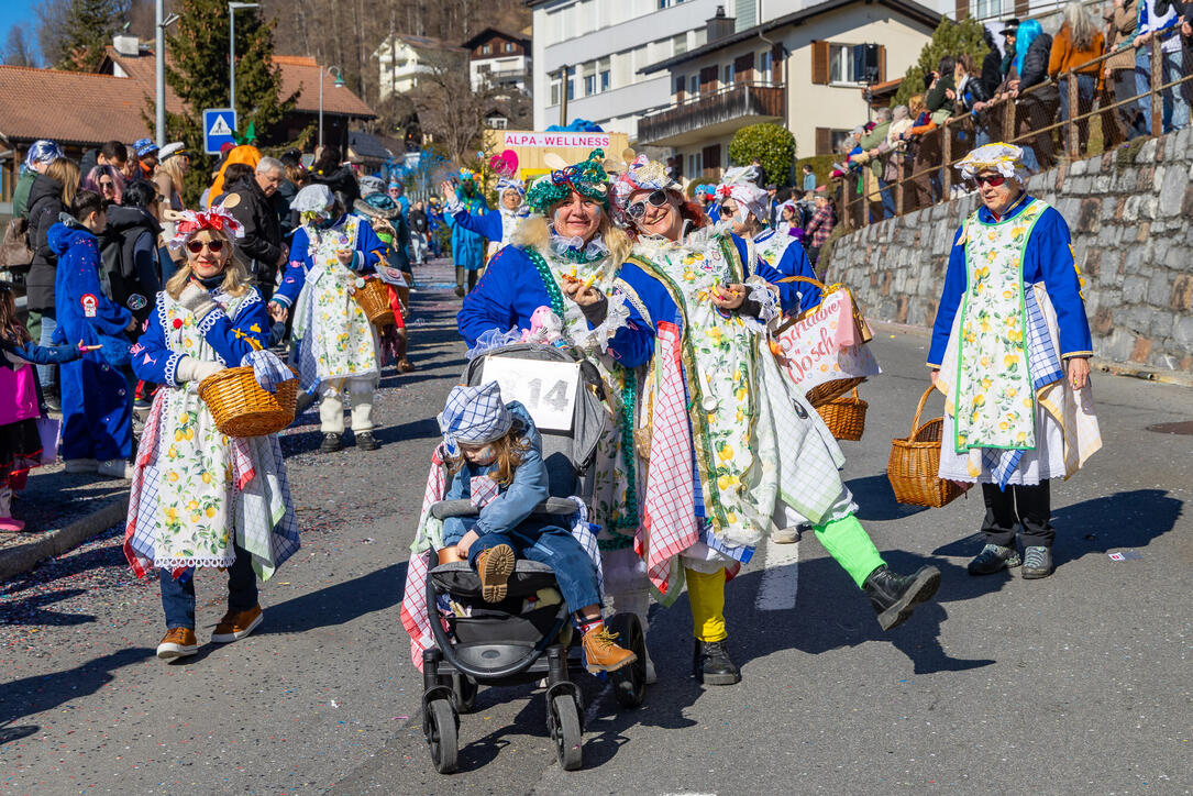 Fasnachtsumzug in Triesenberg (04.03.2025)