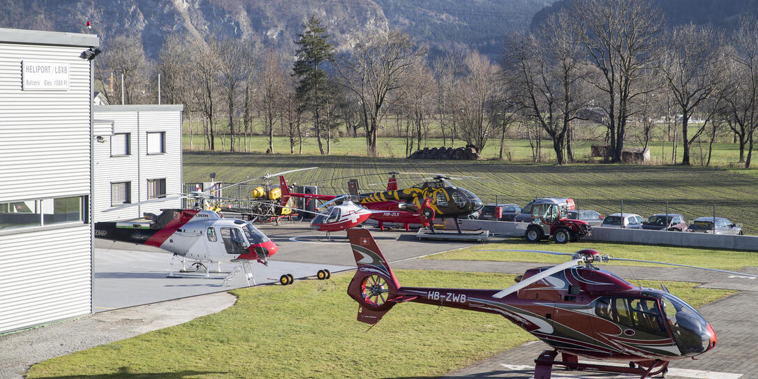 Helikopter-Platz Balzers