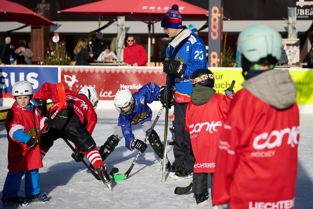 Eishockey-Schnupperkurs in Vaduz