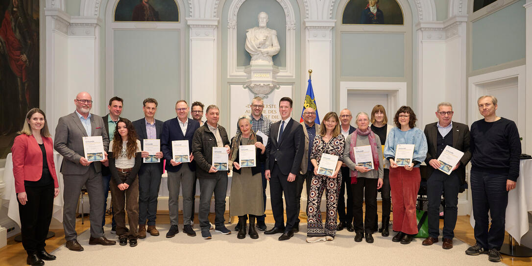 Schönste Bücher aus Liechtenstein 2024