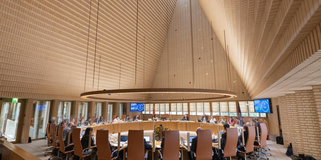 Liechtensteiner Landtag in Vaduz