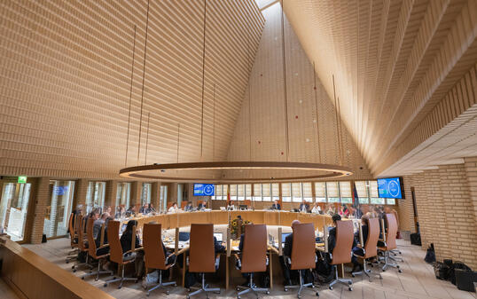 Liechtensteiner Landtag in Vaduz