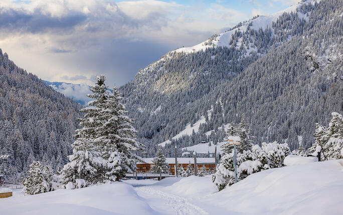 Der erste Schnee in Malbun und Steg