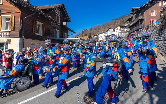 Fasnachtsumzug in Triesenberg (04.03.2025)